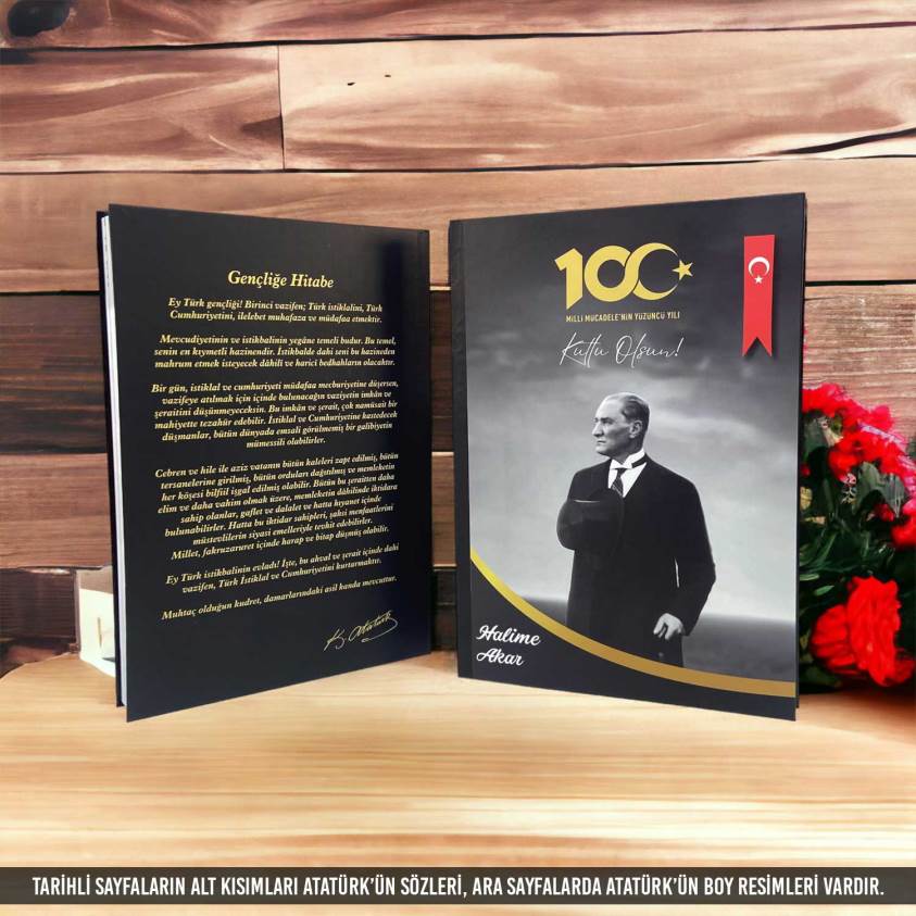 Öğretmenler Gününe Özel Kişileştirilmiş Atatürk Ajandası - 310