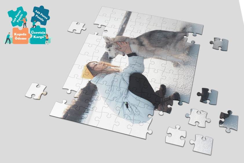Kişiye Özel Baskılı Puzzle - P001